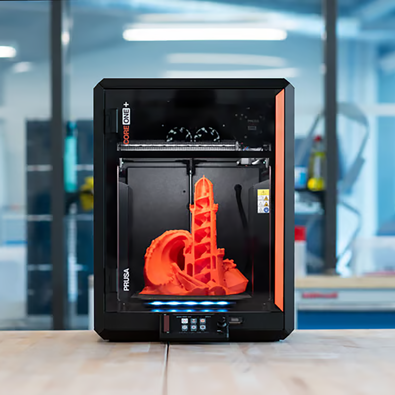 Prusa CORE One+ (Gen 2) 3D Printer with INDX 4-Toolhead Changer