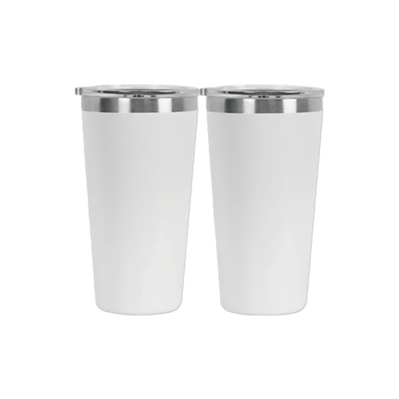 eufyMake Stainless Steel Tapered Tumblers – 2 Pack