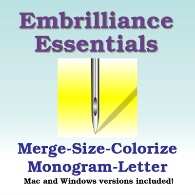 Embrilliance Essentials Embroidery Digitizing Software