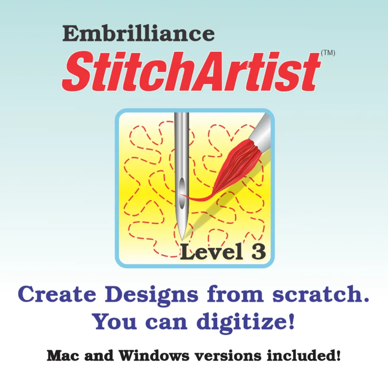 Embrilliance StitchArtist Embroidery Digitizing Software | Upgrade Codes