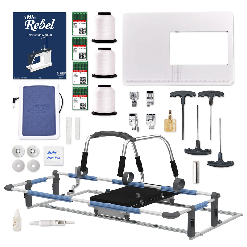 Grace Little Rebel Bundle with Cutie Breeze Quilting Frame
