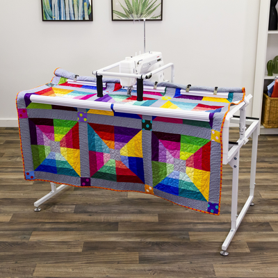 Grace Q-Zone Universal Quilting Hoop Frame with Stand