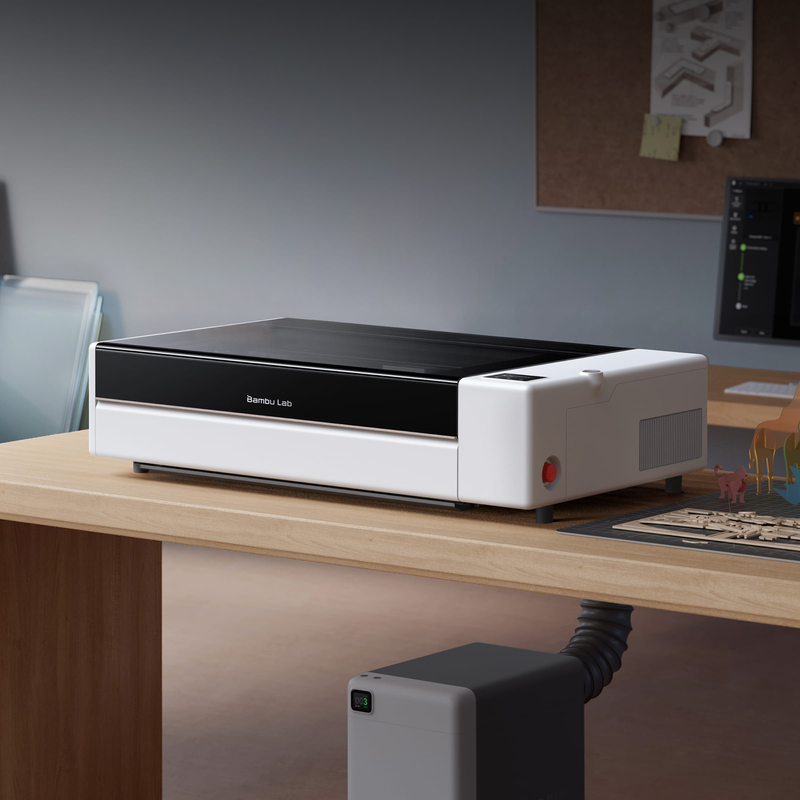 Bambu Lab R1 55W CO2 Laser Cutter & Engraver