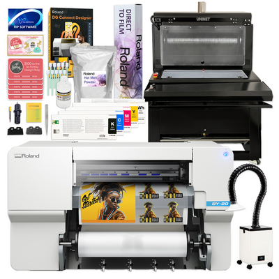 Roland BY-20 Direct to Film (DTF) Printer w/ 24" In-Line Slim Automatic Shaker