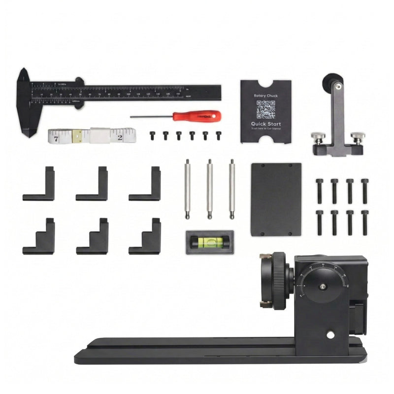 FLUX Beamo II 4-in-1 Rotary Attachment with Extension Riser Base