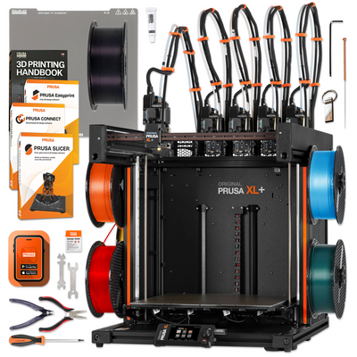 Prusa XL+ Five-Tool Head 3D Printer with Optional Enclosure