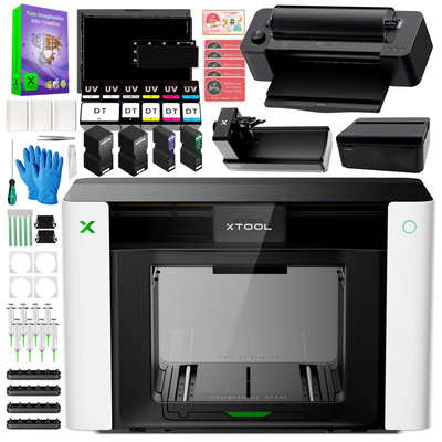 xTool O1 Omni UV + DT Fabric Printer with P3 CO2 Laser Cutter