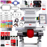 BAi MIRROR 15 Needle Commercial Embroidery Machine with Mighty Hoop Bundle BAI Machine Bundles Bai 