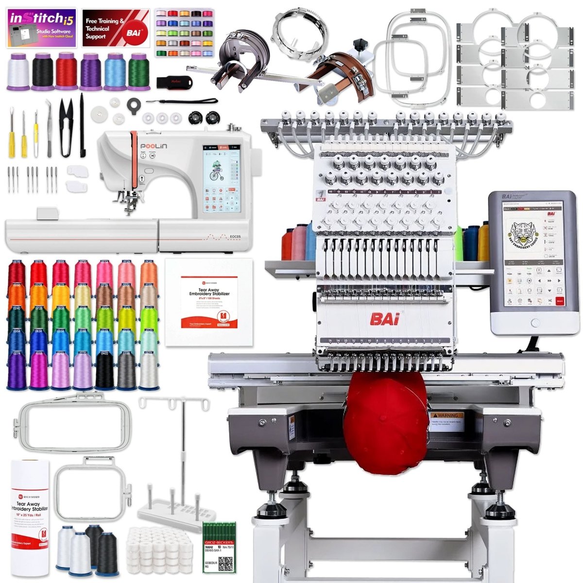 Poolin Sewing & Embroidery Machines | Precision Stitching & Creative D