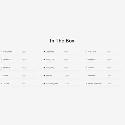 BAi VISION 2 Head 15 Needle Computerized Embroidery Machine Brother Sewing Bundle Bai 