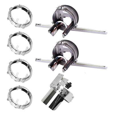 BAi VISION Two Head 15 Needle Embroidery Machine with Mighty Hoop Bundle BAI Machine Bundles Bai 