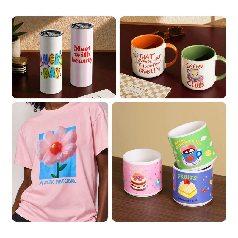 xTool WonderPress Universal Sublimation Bank Set - 110pc