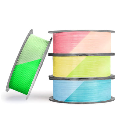 Bambu Lab 1.75mm PLA Glow Filament With Reusable Spool 3D Printer Bambu Lab 