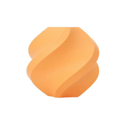 Bambu Lab 1.75mm PLA Pure Filament with Reusable SpoolApricot (17300) - Swing Design4