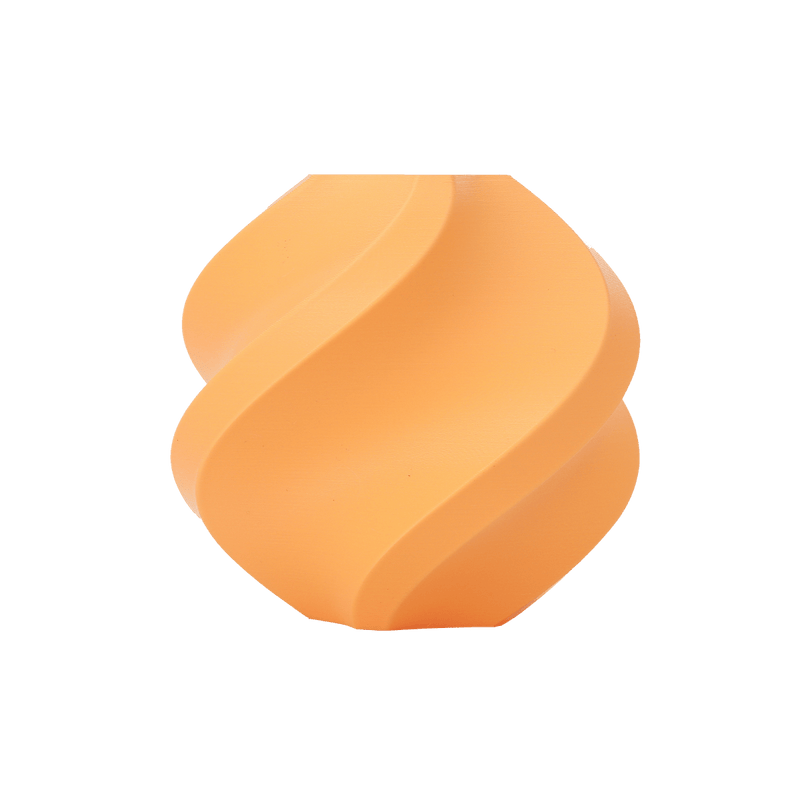 Bambu Lab 1.75mm PLA Pure Filament with Reusable SpoolApricot (17300) - Swing Design4