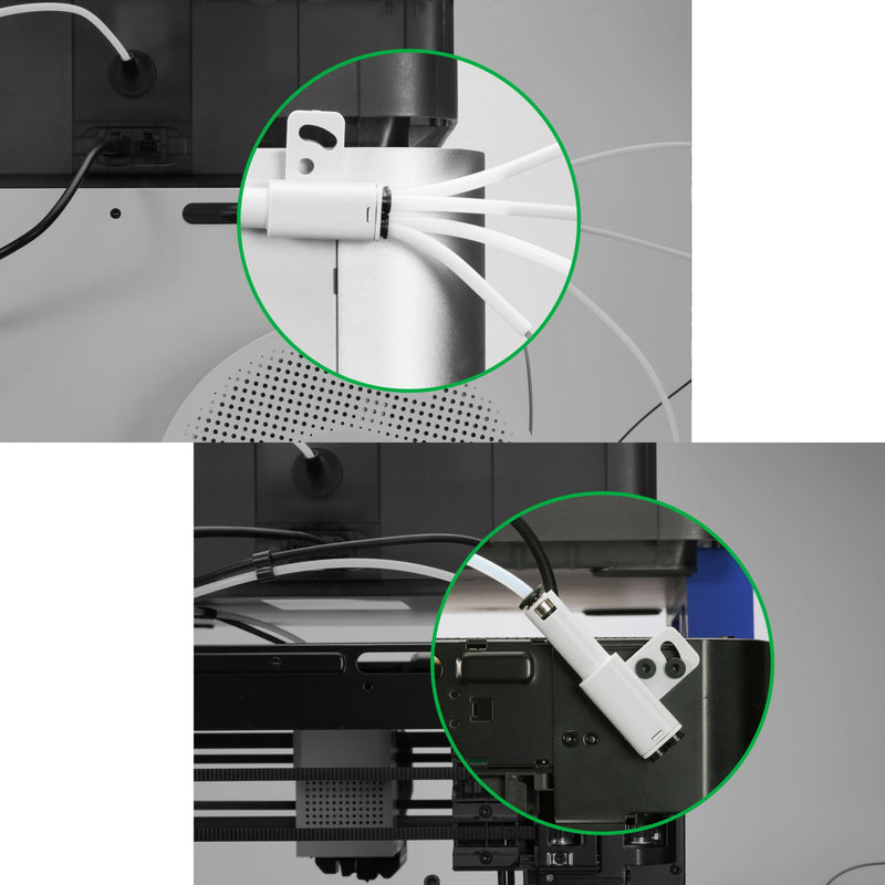 Bambu Lab 4-In-1 PTFE Adapter for Connecting Multiple AMS 2 Pro & AMS HT with H2 Series, P2S, & X2D 3D printers 3D Printer Bambu Lab 