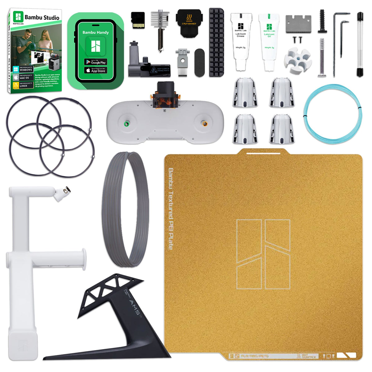 Bambu Lab A1 3D Printer with AMS 2 PRO with Dryer, AMS Lite, &amp; Filaments Bambu A1 Combo Printer Bundles Bambu Lab 