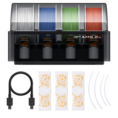 Bambu Lab A1 3D Printer with AMS 2 PRO with Dryer, AMS Lite, & Filaments Bambu A1 Combo Printer Bundles Bambu Lab 