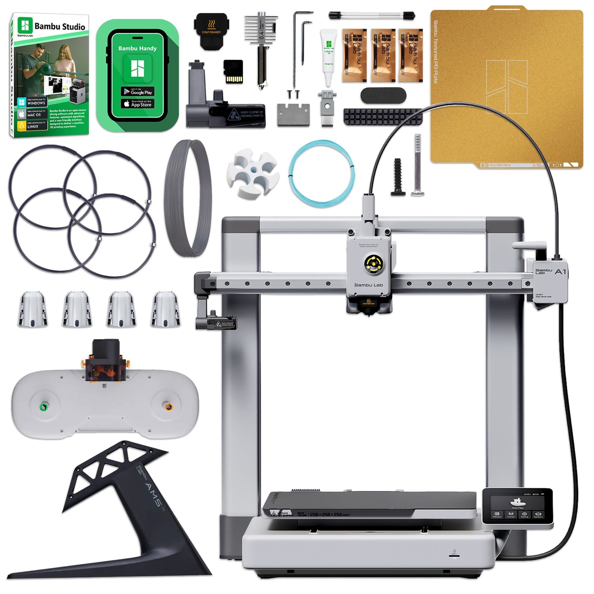 のんです。 Bambu BambuLab SA013 AMS Hub - A1 Series Lab A1 Best Beginner 3D