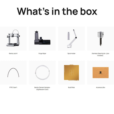 Bambu Lab A1 Combo 3D Printer with AMS Multi-Color Printing Bambu H2C 3D Printer Bundle Bambu Lab 