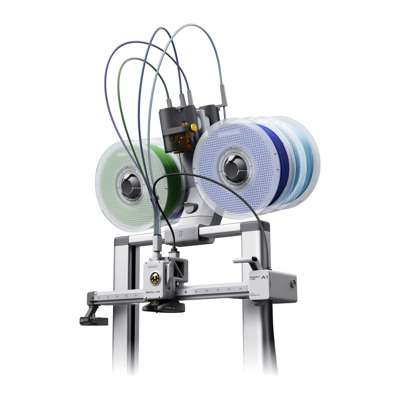 Bambu Lab A1 Combo 3D Printer with AMS Multi-Color Printing Bambu H2C 3D Printer Bundle Bambu Lab 
