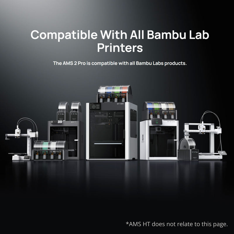 Bambu Lab Filament Automatic Material System (AMS) 2 Pro 3D Printer Bambu Lab 