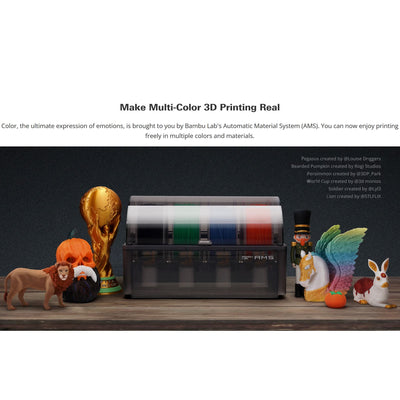 Bambu Lab Filament Automatic Material System (AMS) X1 Series & P1 Series 3D Printer Bambu Lab 
