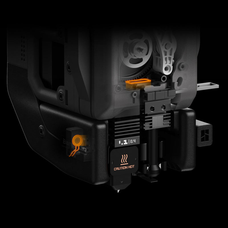 Bambu Lab H2C Dual Head 3D Printer Base Bundle with 4 Spool AMS 2 System 3D Printer Bundle Bambu Lab 