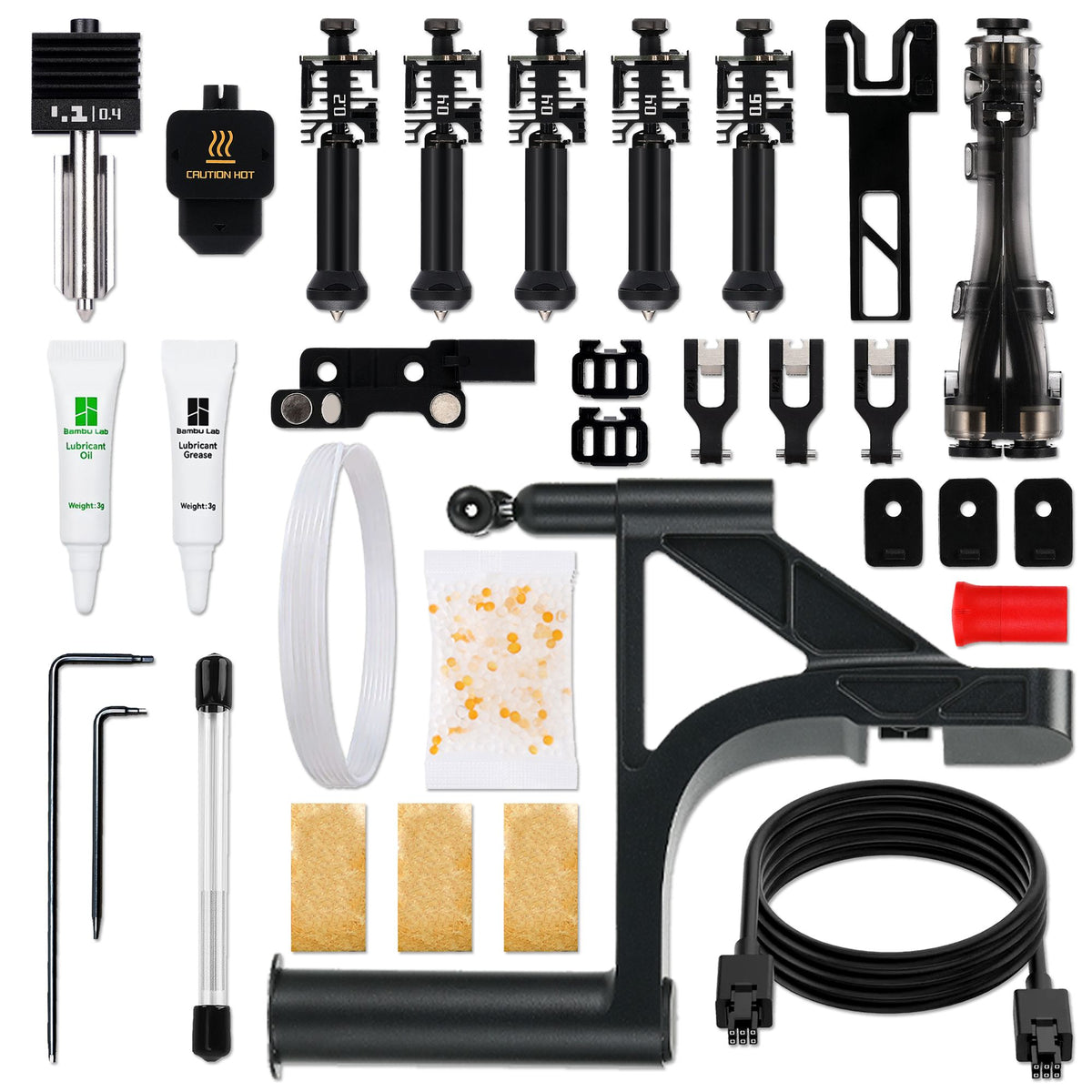 Bambu Lab H2C Dual Head Vortek 3D Printer with 7 Hotend Swap System &amp; AMS 2 PRO 3D Printer Bundle Bambu Lab 