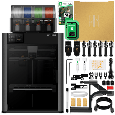 Bambu Lab H2C Dual Head 3D Printer Bundles in Stock | Swing Design