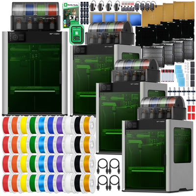 Bambu Lab H2D 3D Printer with 10W/40W Laser Enterprise Bundle - 4 Printers 3D Printer Bundle Bambu Lab 