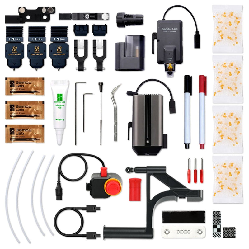 Bambu Lab H2D Dual Head 3D Printer 10W/40W & Laser & 17 Color AMS 2 PRO System - Swing Design