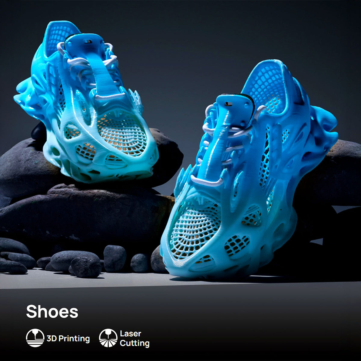 Bambu Lab H2D Dual Head 3D Printer with 10W/40W Laser &amp; 4 Spool AMS 2 System 3D Printer Bundle Bambu Lab 