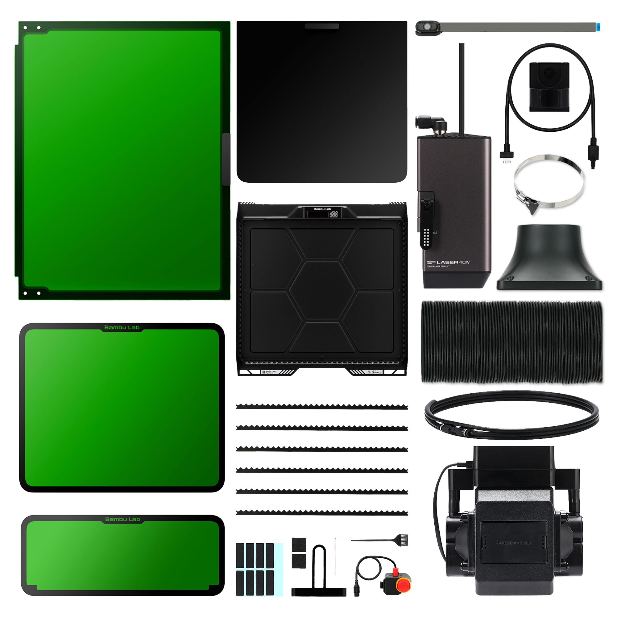 Bambu Lab H2D Laser Upgrade Kit - 40w 3D Printer Bundle Bambu Lab 40w Upgrade Kit 