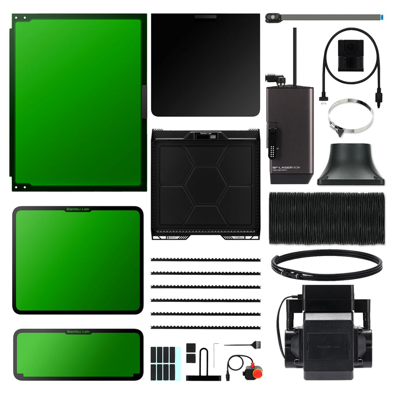 Bambu Lab H2D Laser Upgrade Kit - 40w 3D Printer Bundle Bambu Lab 40w Upgrade Kit 