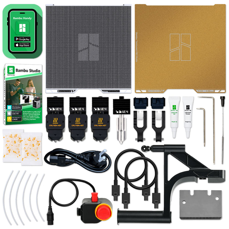 Bambu Lab H2D PRO Dual Head 3D Printer Bundle with 5 Spool AMS System 3D Printer Bundle Bambu Lab 