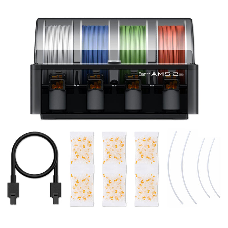 Bambu Lab H2D PRO Dual Head 3D Printer Bundle with 5 Spool AMS System Swing Design 
