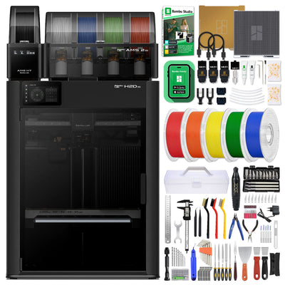 Bambu Lab H2D PRO Dual Head 3D Printer with Filament, Tool Kit &amp; AMS 2 System 3D Printer Bundle Bambu Lab 