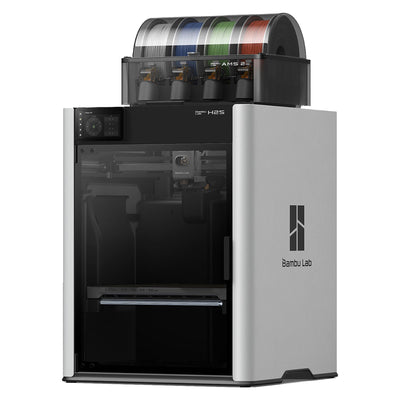 Bambu Lab H2S 3D Printer Base Bundle with 4 Spool AMS 2 PRO System 3D Printer Bundle Bambu Lab 