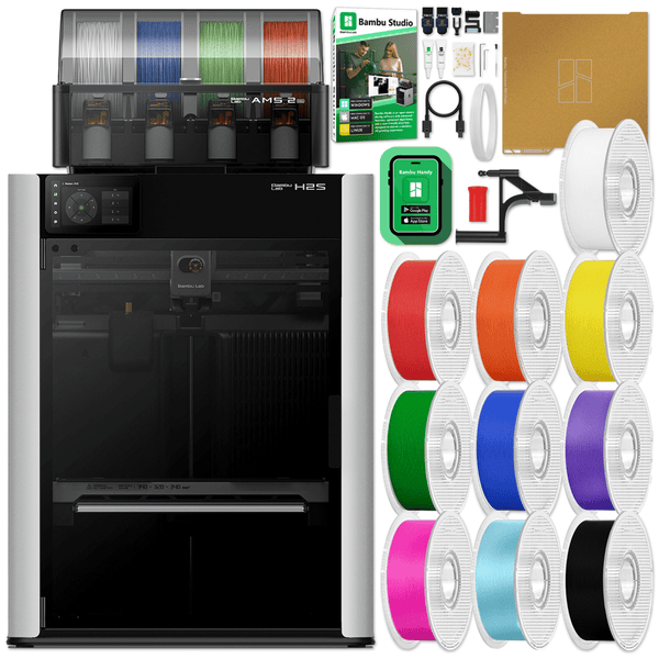 Bambu Lab H2S 3D Printer with Filament Bundle | Swing Design