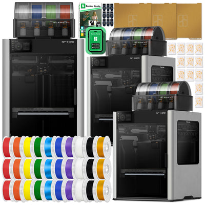 Bambu Lab H2S 3D Printer Enterprise Bundle - 3 Printers &amp; Filament 3D Printer Bundle Bambu Lab 