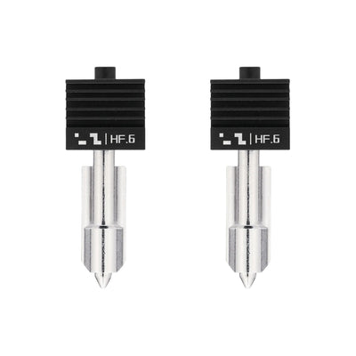 Bambu Lab High Flow 0.6mm Hardened Steel Nozzle Hotend for H2 & P2 Series 3D Printer Bambu Lab Set of 2 Nozzles 