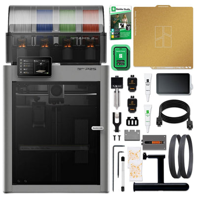 Bambu Lab P2S 3D Printer Enterprise Bundle - 3 Printers & 30 Filament Rolls - Swing Design