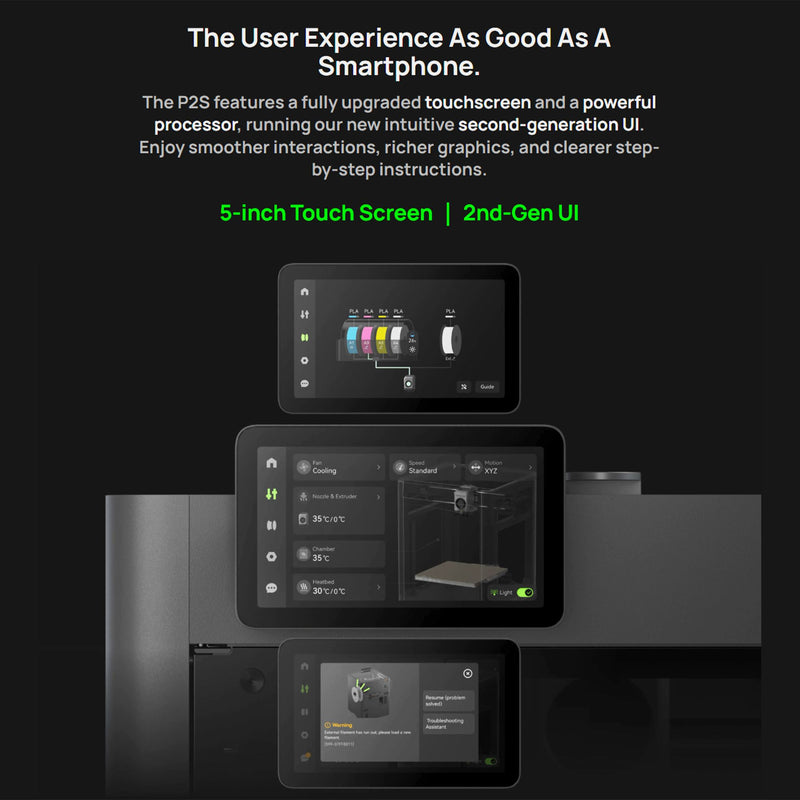 Bambu Lab P2S Professional 3D Printer Base Bundle 3D Printer Bundle Bambu Lab 