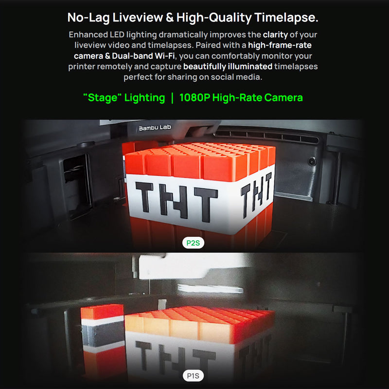 Bambu Lab P2S Professional 3D Printer Base Bundle 3D Printer Bundle Bambu Lab 