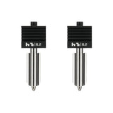 Bambu Lab Standard Flow 0.2mm Hardened Steel Nozzle Hotend for H2 & P2 Series 3D Printer Bambu Lab Set of 2 Nozzles 