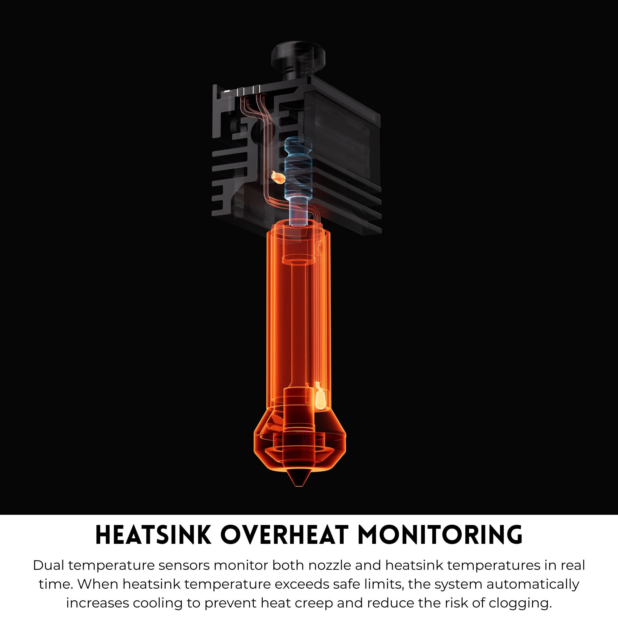 Bambu Lab 0.4mm H2C Induction Hotend Standard Nozzle | Swing Design