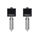 Bambu Lab Standard Flow 0.6mm Hardened Steel Nozzle Hotend for H2 & P2 Series 3D Printer Bambu Lab Set of 2 Nozzles 