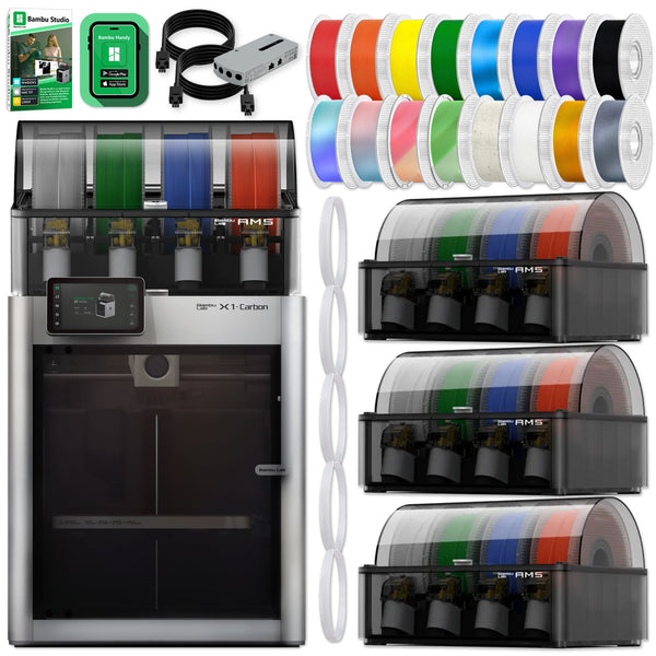 Bambu Lab X1C Carbon 16 Color 3D Printer | Swing Design