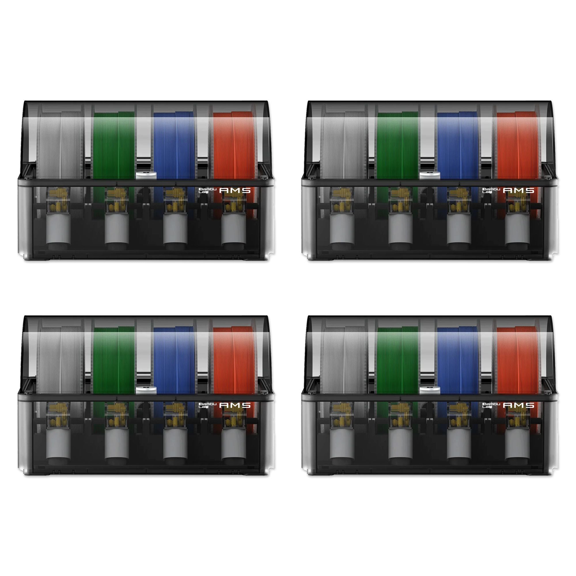 Bambu Lab X1C Carbon 3D Printer Bundle with 16 Color AMS System Bundle 3D Printer Bundle Bambu Lab 